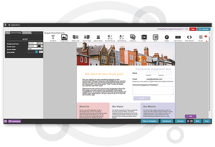 Landing Page Generator | Drag-and-drop Page Creator