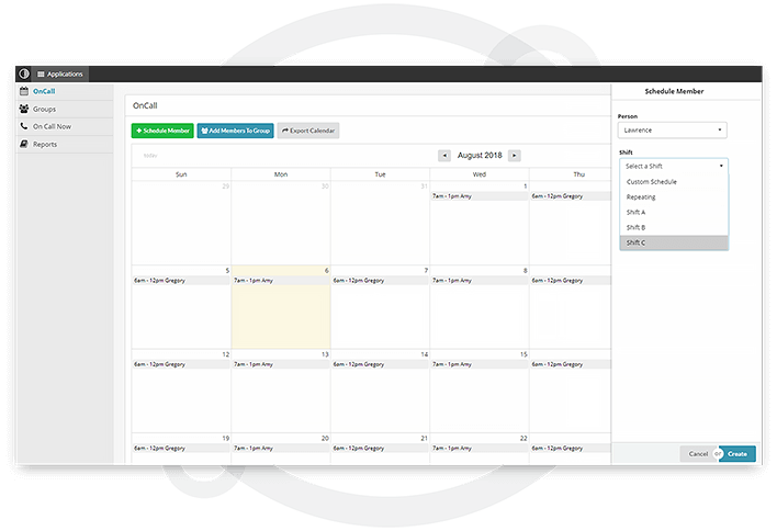 oncall schedule management software schedule management
