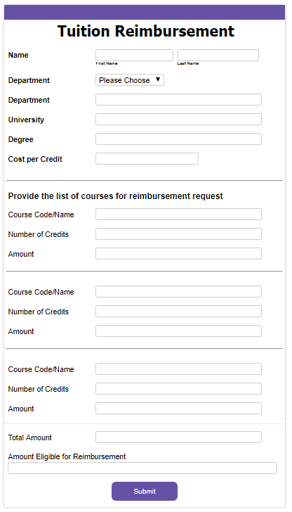 Reimbursement Request Template from www.simplycast.com