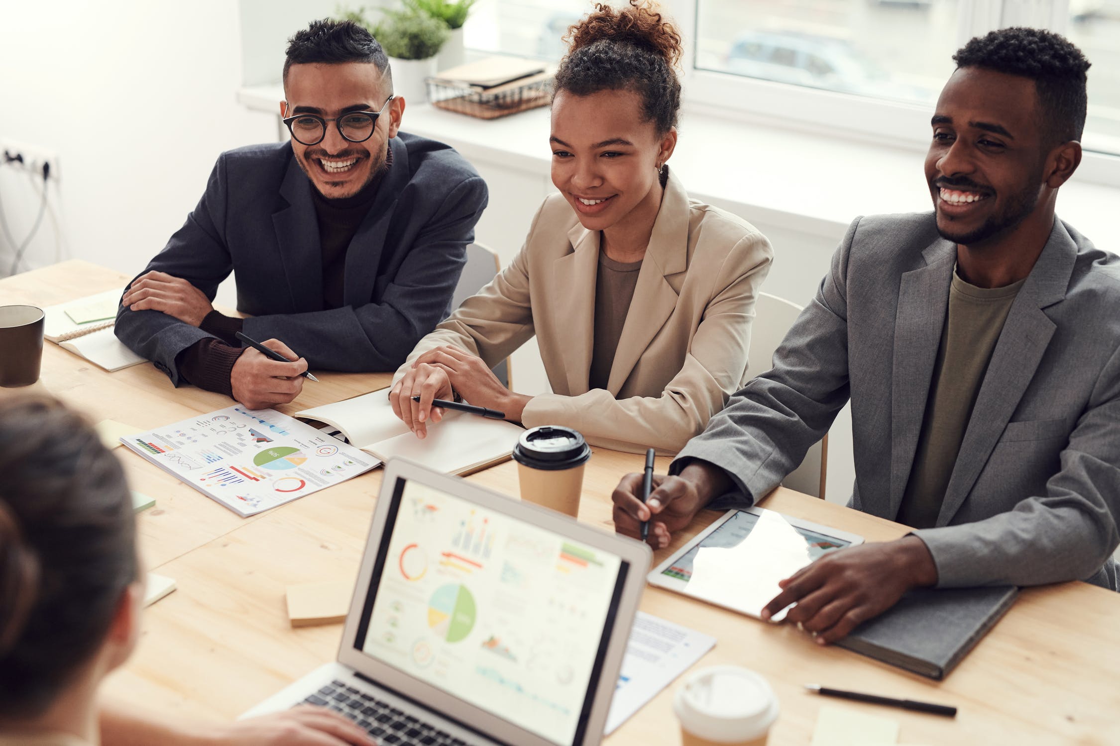 image of a business meeting