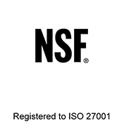 ISO 27001 registration badge