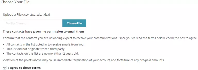 Choose file and permission